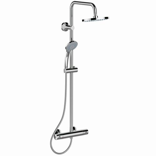 Ideal Standard Idealrain shower system with CeraTherm 60 exposed thermostat A6648AA