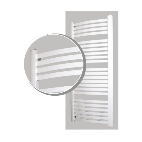 OEG bathroom radiator Akron 461 W white