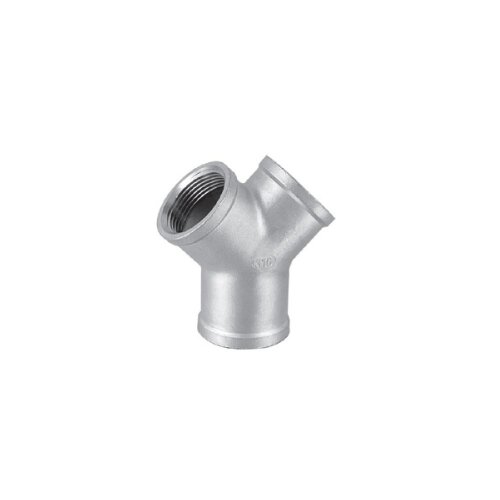 Stainless steel screw fitting Y-piece 1½“ IT/IT/IT