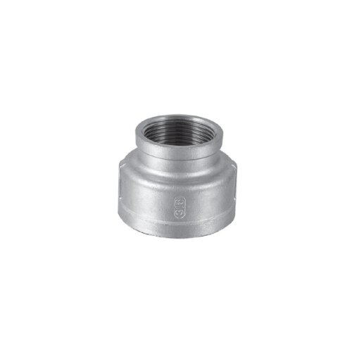 Stainless steel screw fitting socket reducing 2½“ x 1" IT/IT