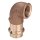 Viega Sanpress adapter elbow 90° 15 mm x 1/2" V contour 108441