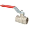 ball valve 3/8 oils, fuels, compressed air, vapour, red...