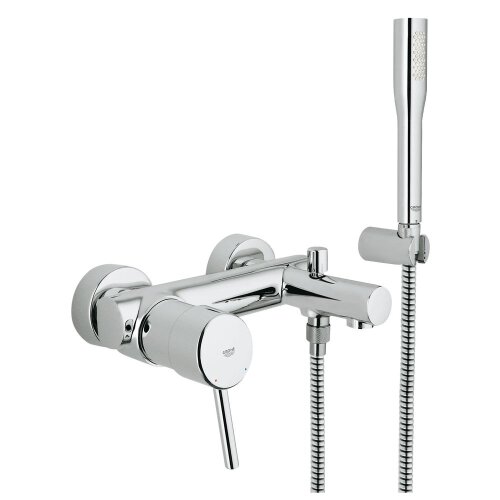 Grohe Single-lever bath mixer with shower set Concetto 32212001