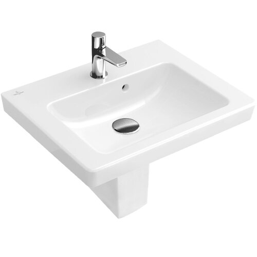 Villeroy & Boch Hand washbasin Subway 2.0 CeramicPlus 450 x 370 mm 731545R1