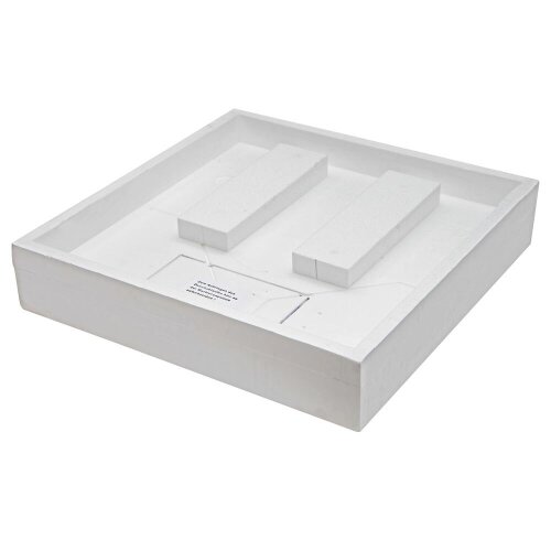 OEG hard foam bath support 800 x 800 mm, for shower tray Piatto