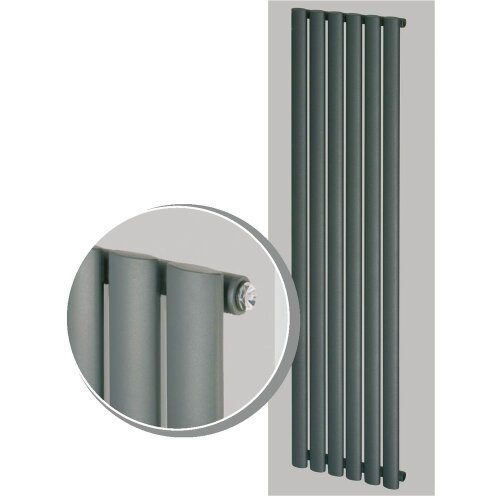 OEG design radiator Taphai II 555 W middle connection graphite