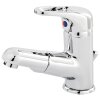 Single lever basin mixer Life with head shower, chrome,...