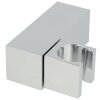 Wall bracket Quattro, movable chrome-plated brass
