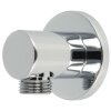 Wall connection elbow Style chrome-plated brass, with BFP