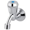 Tap cold, DN 15 plastic tap handle, chrome-plated brass
