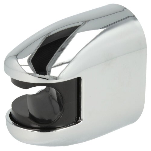 Conical wall bracket variable - oval chrome-plated plastic, for ½" cone