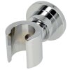 Conical shower holder - chrome-pl. brass for 1/2&quot; cone