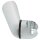 Conical shower holder, chrome-plated plastic, for 1/2&quot; cone