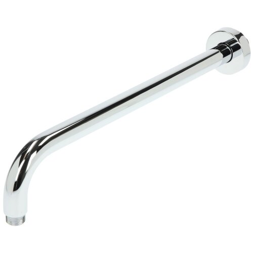 Universal shower arm 90° 4 chrome-plated brass, with rosette
