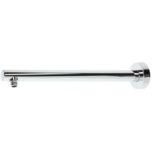 Style shower arm 90° 400 mm x ½" chrome-plated brass, with rosette
