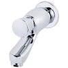 Self-shutting wall valve cold water, DN 15, chrome-plated
