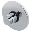 Concealed shower mixer, self-shutting mixed and cold...