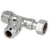 T-compression connection with union nut 3/8 x CF 10 x CF...