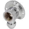 Wall washer chrome-plated 1/2&quot; IT x 10 mm,...