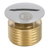 Blank plug 1/2&quot; chrome-plated brass