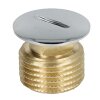 Blank plug 3/4&quot; chrome-plated brass