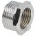 Reducer ET/IT 3/4" x 3/8" with hexagon chrome-plated brass