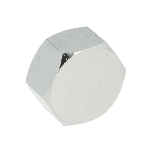 Hexagon cap IT 3/8" chrome-plated brass