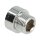 Tap extension 3/8" x 10 mm chrome-plated brass