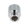 Tap extension 1/2" x 20 mm chrome-plated brass