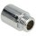 Tap extension 1/2" x 30 mm chrome-plated brass