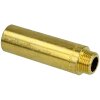 Tap extension 1/2" x 100 mm bright brass