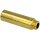 Tap extension 3/4" x 80 mm bright brass