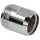 Reducer 1/2" IT x 3/4" ET chrome-plated metal, PU 1