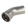 Stainless steel press fitting bend 45° 18 mm F/M with M-contour