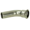 Stainless steel press fitting bend 45&deg; 22 mm F/M with...