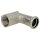 Stainless steel press fitting adapter elbow 18 mm I x 1/2"IT with M-contour