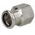 Stainless steel press fitting adapter socket 22 mm I x 1/2" IT with M-contour