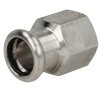 Stainless steel press fitting adapter socket 28 mm I x...