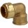 Tectite push-fitting adapter elbow 90° 18 mm x 1/2" F/F