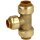 Tectite push-fitting T-piece reduced 22 x 15 x 22 mm