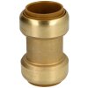 Tectite push-fitting socket with stop 18 mm F/F