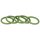 C-steel press fitting seal ring green 35 mm PU 20 pieces