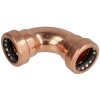 LBG Products Brass Compression Tube Fitting 90 Degree Elbow Connector 3/8 x 3/8 Tube OD 