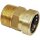Tectite Sprint brass adapter piece Ø 15 mm x 1/2" ET, TSP 243 G