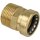 Tectite Sprint brass adapter piece Ø 28 mm x 1" ET, TSP 243 G