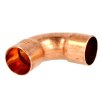 Soldered fitting copper bend 90&deg; 6 mm F/F