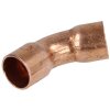 Soldered fitting copper bend 45° 54 mm F/F