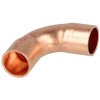 Soldered fitting copper elbow 90&deg; 15 mm F/F