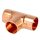 Soldered fitting copper T-piece 6 x 6 x 6 mm