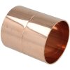 Soldered fitting copper socket with stop 6 mm